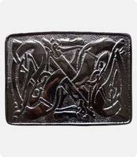 Celtic Weave Kilt Belt Buckle