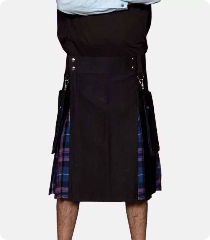 Custom Made Active Men's Slim Fit Hybrid Kilt Front