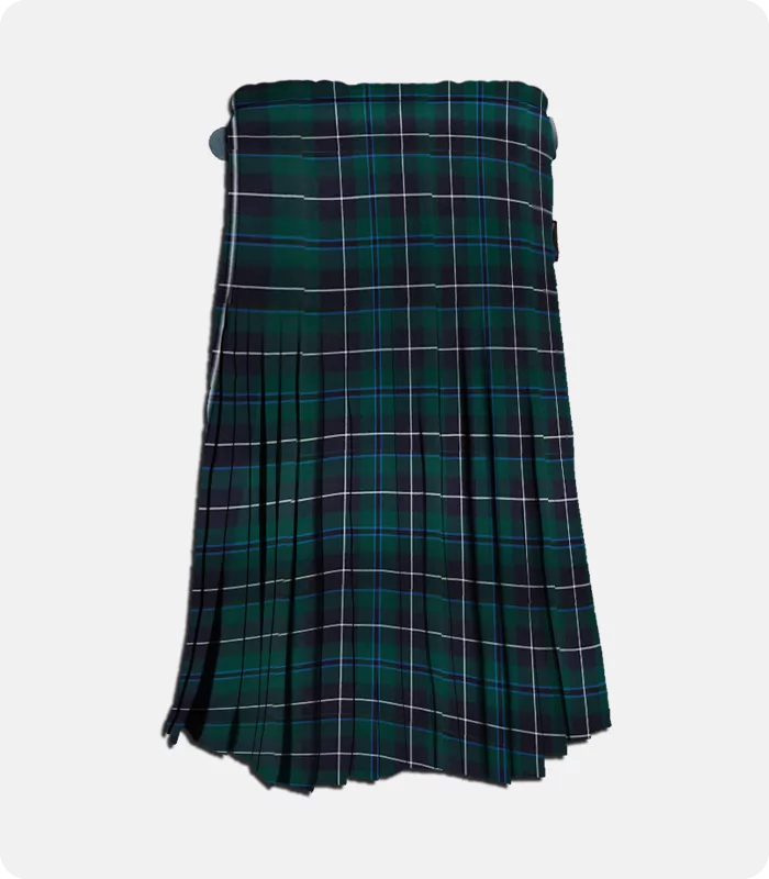 Custom Made Beautiful Douglas Tartan Kilt Back