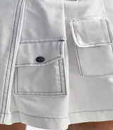 Custom Made Carheartt White Work Utility Kilt Right side