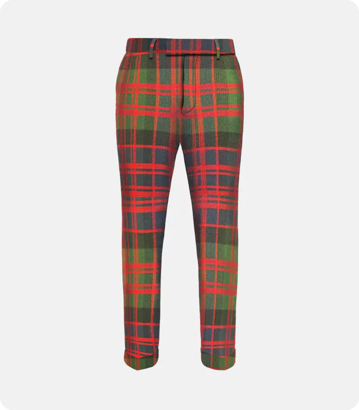 Custom Made MacDonald Tartan Trousers