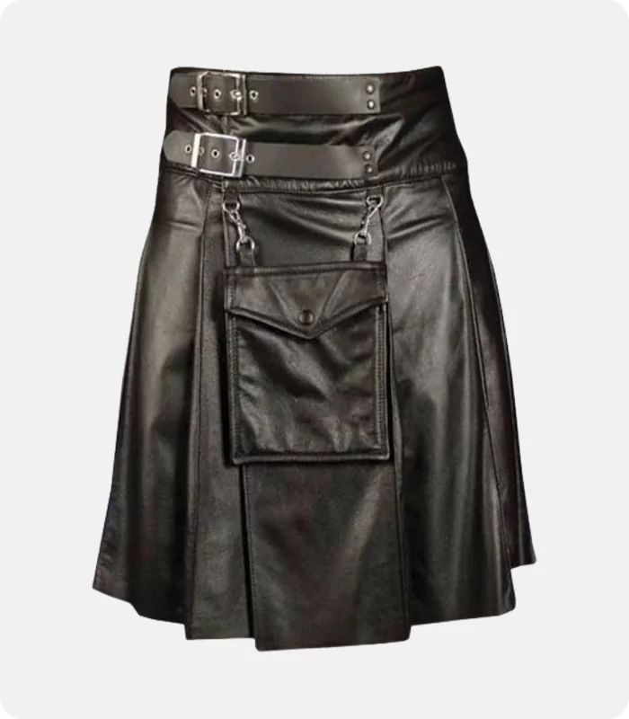 Custom Made Standard Scottish Leather Utility Kilt