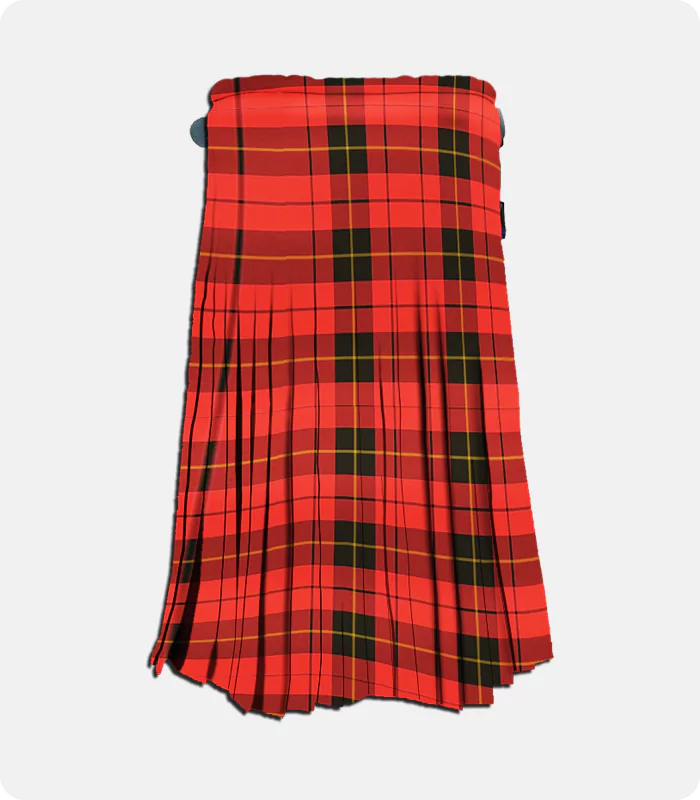 Custom Made Wallace Tartan Kilt Back