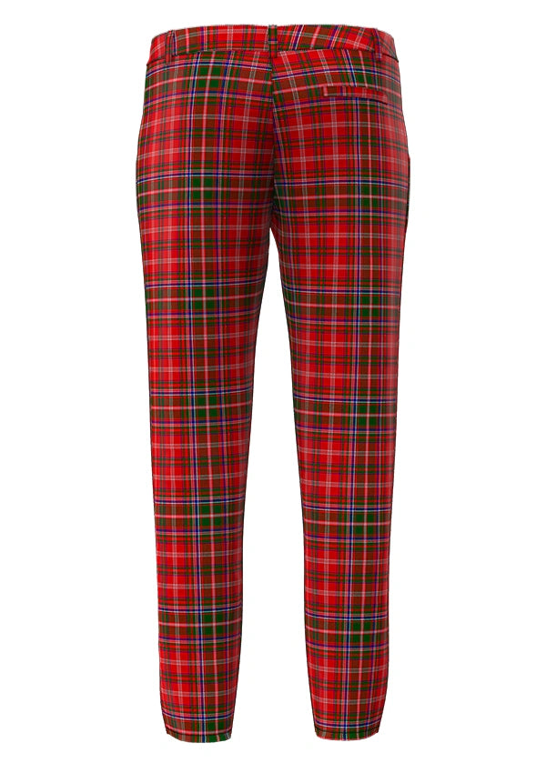 Custom Made Macdougall Tartan Trouser Back