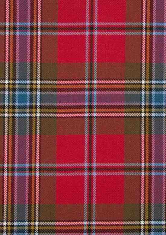 Custom Made Maclean Of Duart Weathered Tartan Fabric