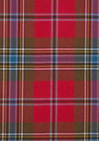 Hand Made Maclean Of Duart Weathered Tartan Fabric