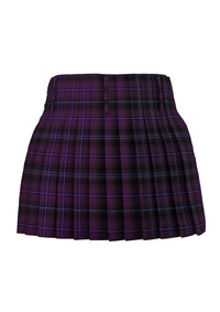 Hand Made Purple Tartan Kilt Back