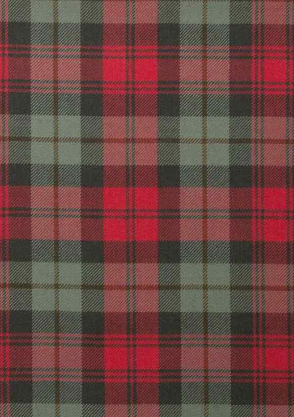 Hand Made Maclachlan Weathered Tartan Fabric