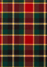 Hand Made Maclachlan Old Modern Tartan Fabric