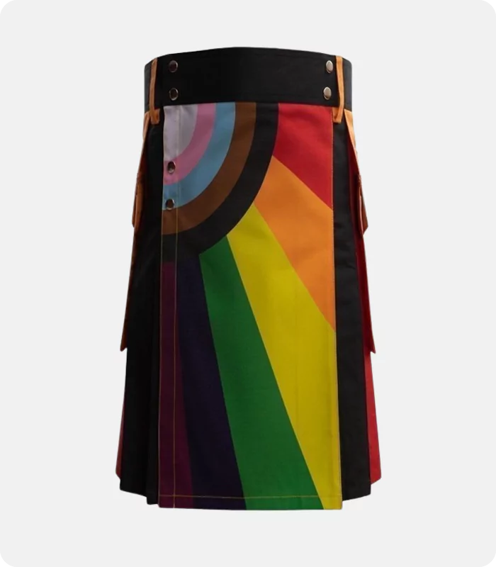 High Quality Rainbow Kilt