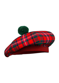 Mackinnon Modern Tartan Tam O' Shanter Hats