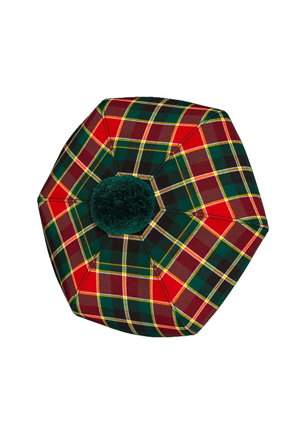 Maclachlan Old Modern Tartan Tam O' Shanter Hats Top