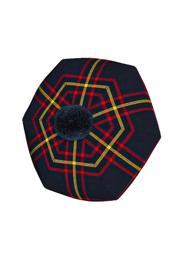 Maclain of Lochbuie Hunting Tartan Tam O_Shanter Hats Top