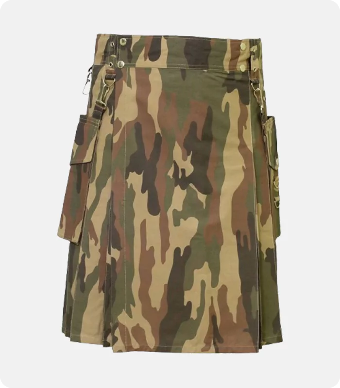 Military Camo Tactical Kilt