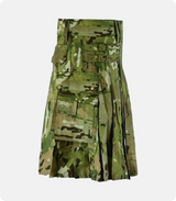 Multi cam Tactical Utility Kilt Left Side