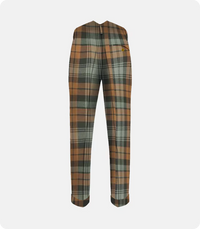 Premium Quality Black watch Weathered Tartan Trousers Back