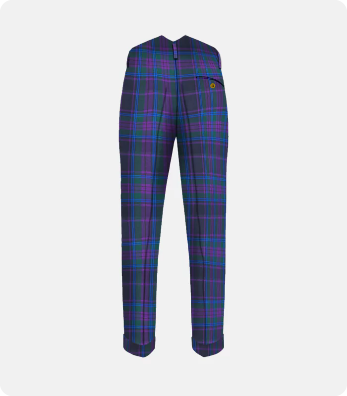 Premium Quality Spirit Of Scotland Tartan Trousers Back