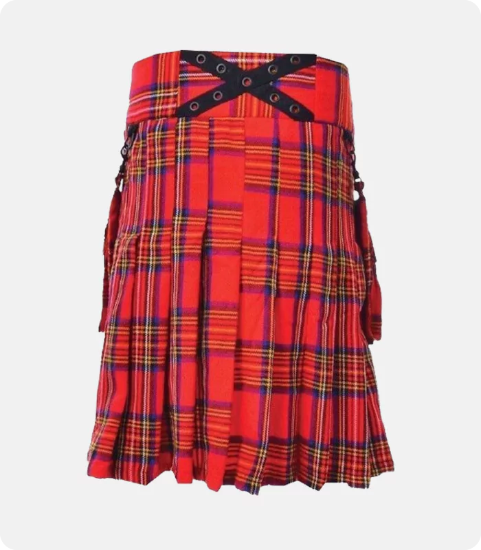 Royal Stewart Cato Modern Kilt Back