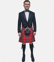 Royal Stewart Tartan Wedding Kilt Outfits