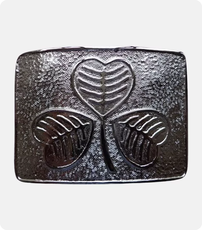 Shamrock Kilt Belt Buckle