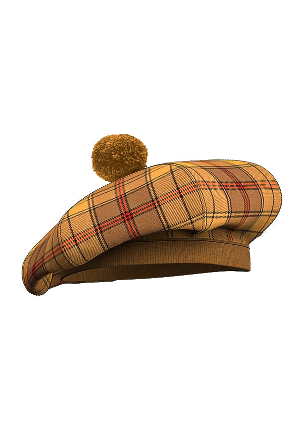 Ulster Tartan Tam O' Shanter Hats