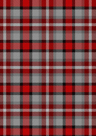 Alloway Rose Fabric Tartan 