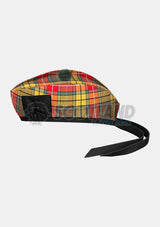 Buchnan Weathered Tartan Glengarry Hats Side