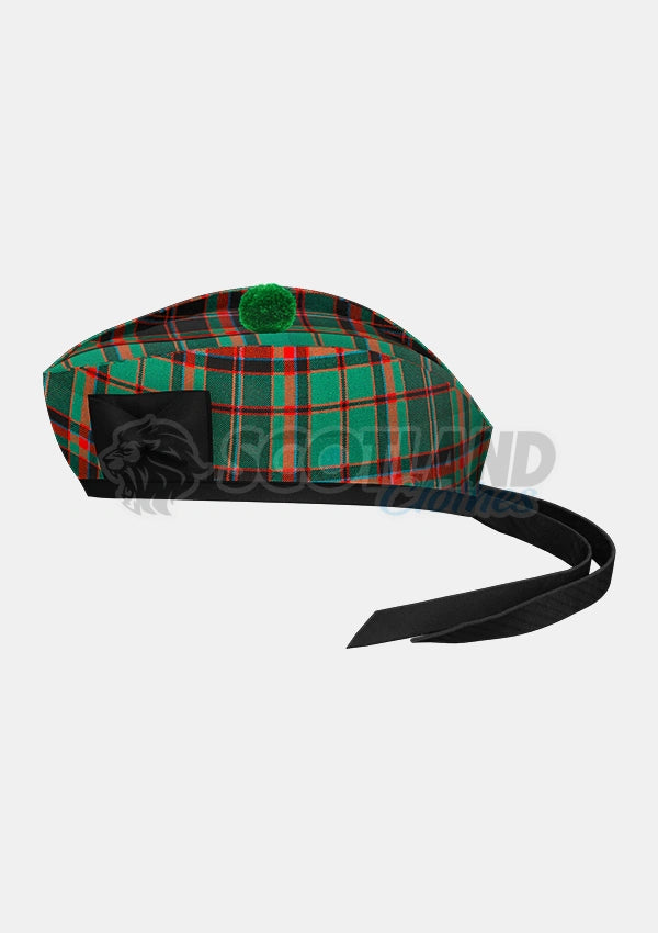 Cuming Hunting Axcient Tartan Glengarry Hats Side