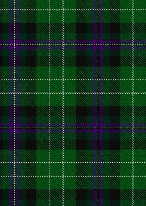 Hibs Tartan Fabric