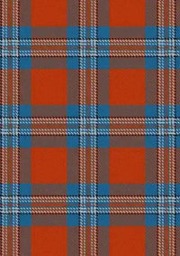 Irn Bru Tartan Fabric