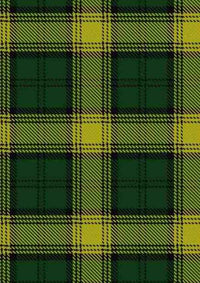 Jamaican National Tartan Fabric