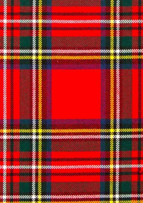 Royal Stewart Tartan Fabric